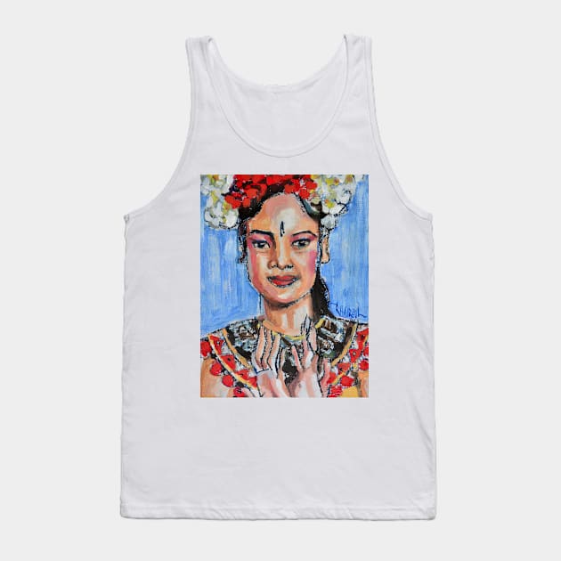 Restu - Balinese Dancer Tank Top by khairzul